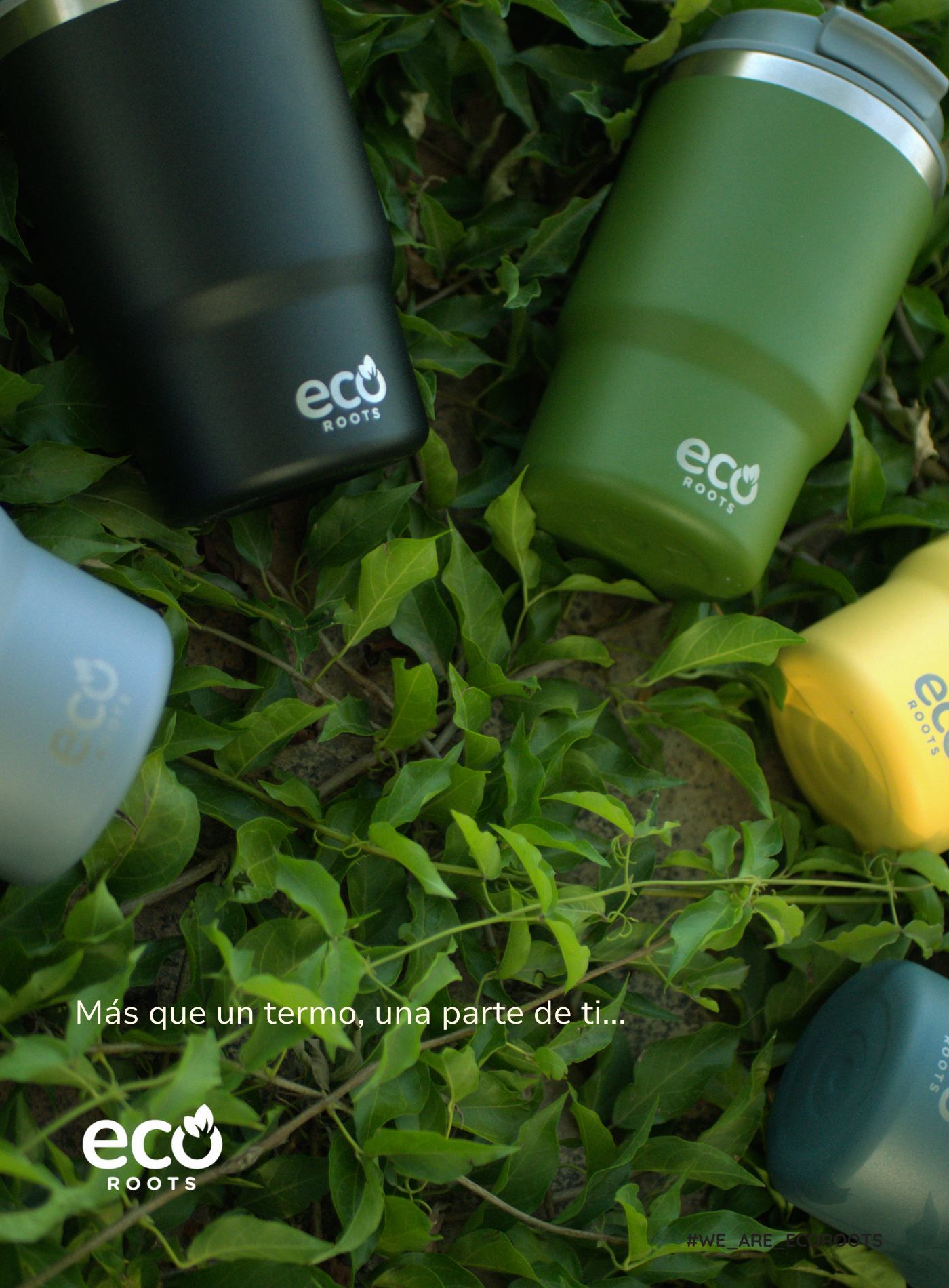 ECOROOTS I Thunder Outdoor I Termo I Vaso térmico I Negro Antracita I 470 ml 🛒 (PRÓXIMAMENTE)