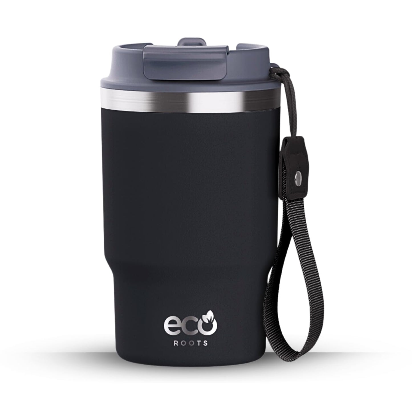 ECOROOTS I Thunder Outdoor I Termo I Vaso térmico I Negro Antracita I 470 ml 🛒 (PRÓXIMAMENTE)
