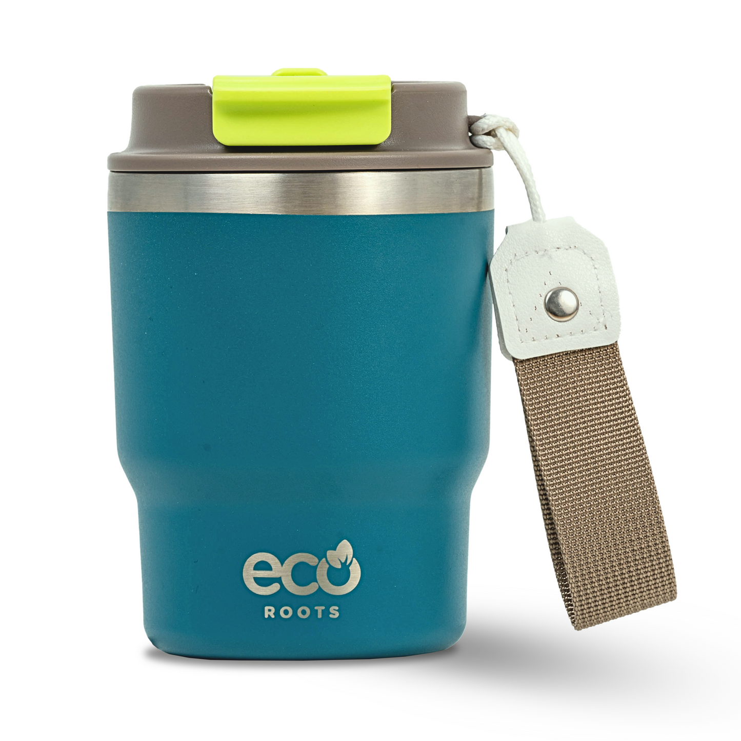 ECOROOTS Evergreen I Termo 360 º I Vaso térmico (Azul Bondi)