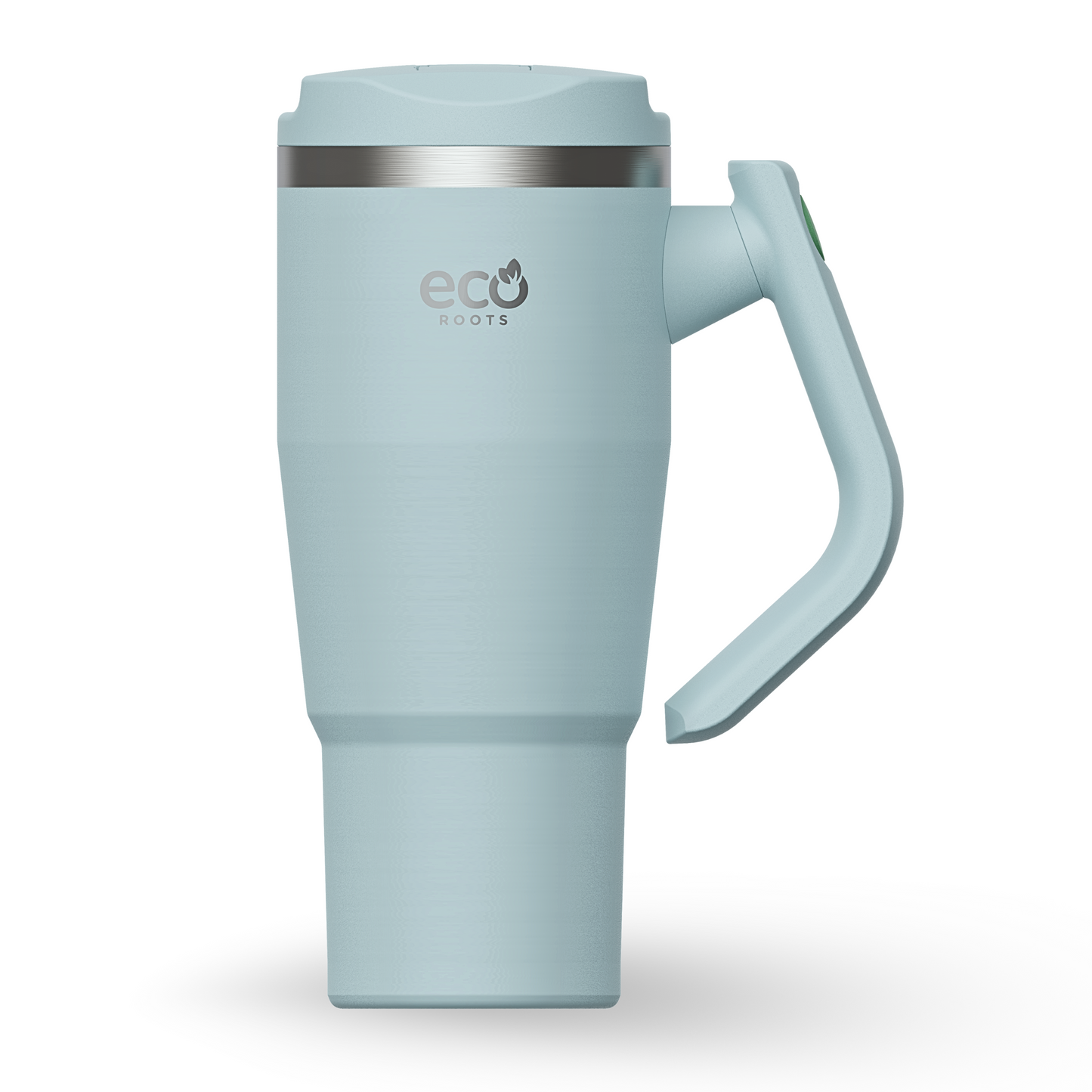 ECOROOTS Rocket I Botella Térmica I Termo 940 ml I Asa Giratoria 180º (Azul Aqua)