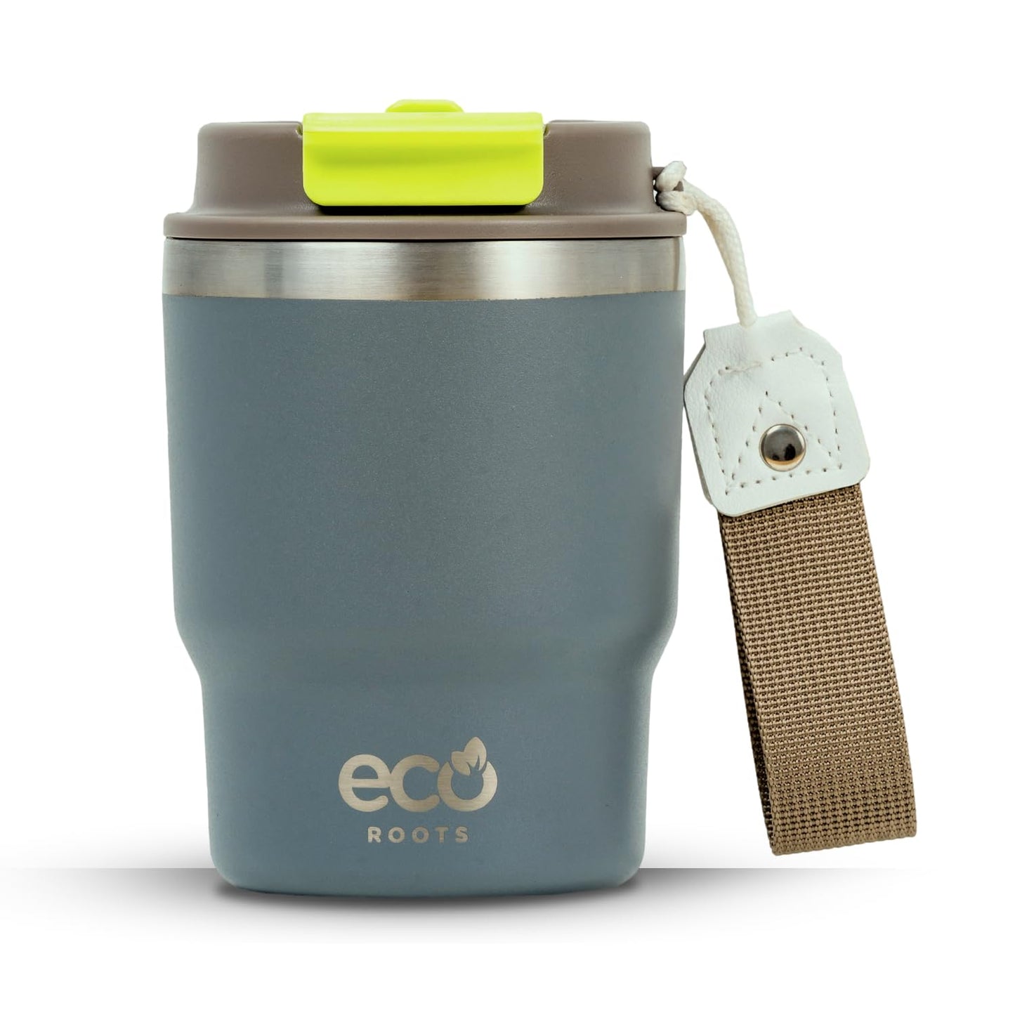 ECOROOTS I Evergreen Lifestyle I Termo I Vaso térmico I Gris Perla I 360 ml