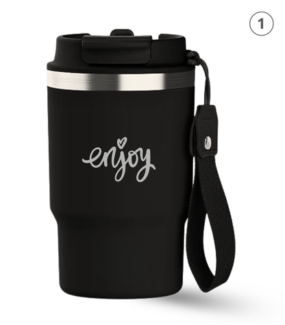 Frases 470 ml | Termos personalizados | Thunder ECOROOTS