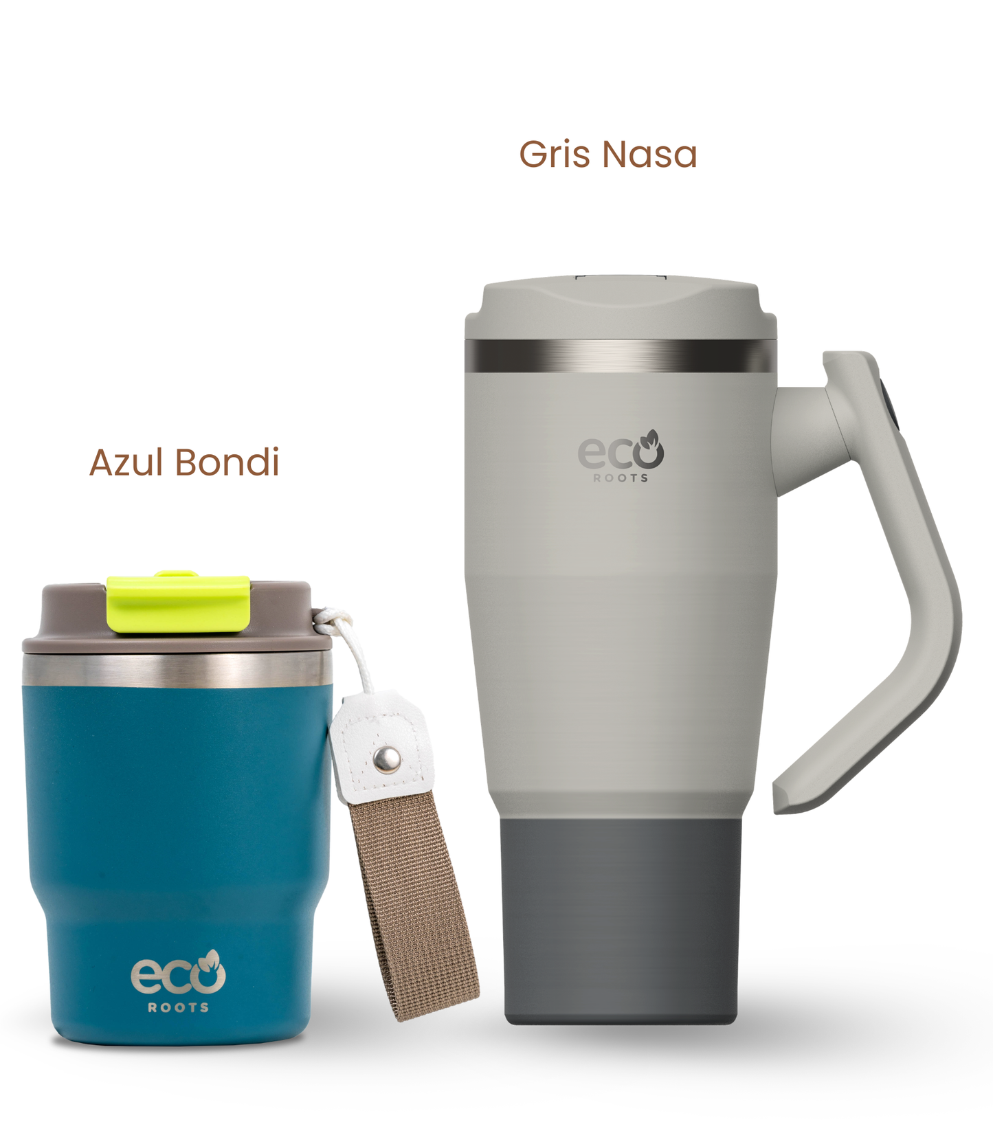 PACK COMBI (360 ml + 940 ml) Personalizado | Termo y Botella Térmica ECOROOTS