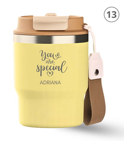Frases 360 ml | Termos y vasos personalizados I Evergreen ECOROOTS
