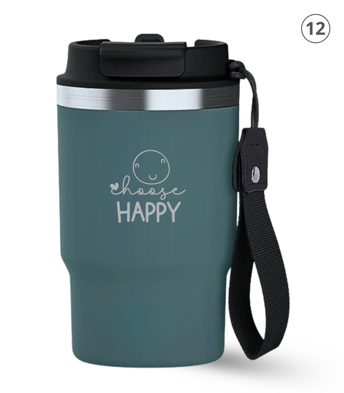 Frases 470 ml | Termos personalizados | Thunder ECOROOTS