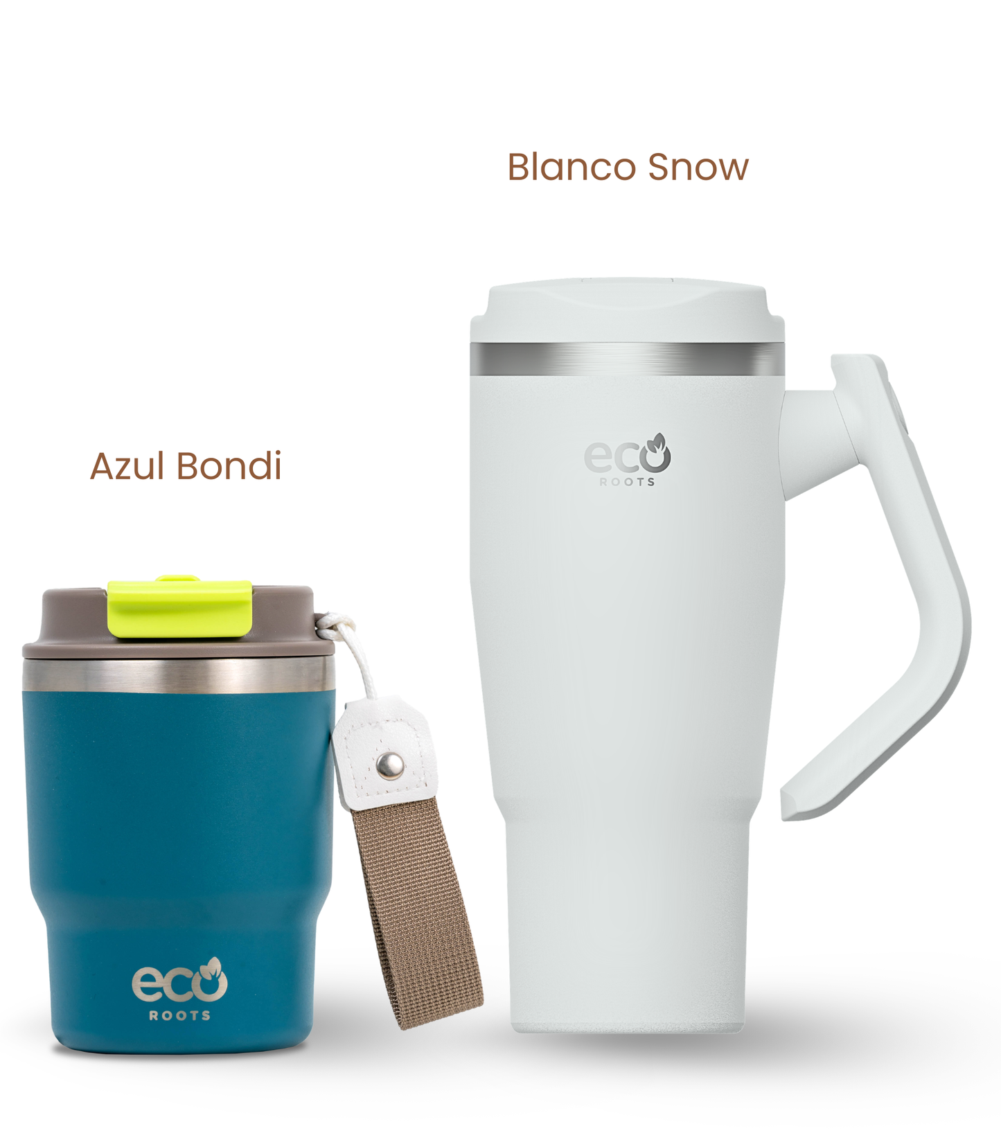 PACK COMBI (360 ml + 940 ml) Personalizado | Termo y Botella Térmica ECOROOTS