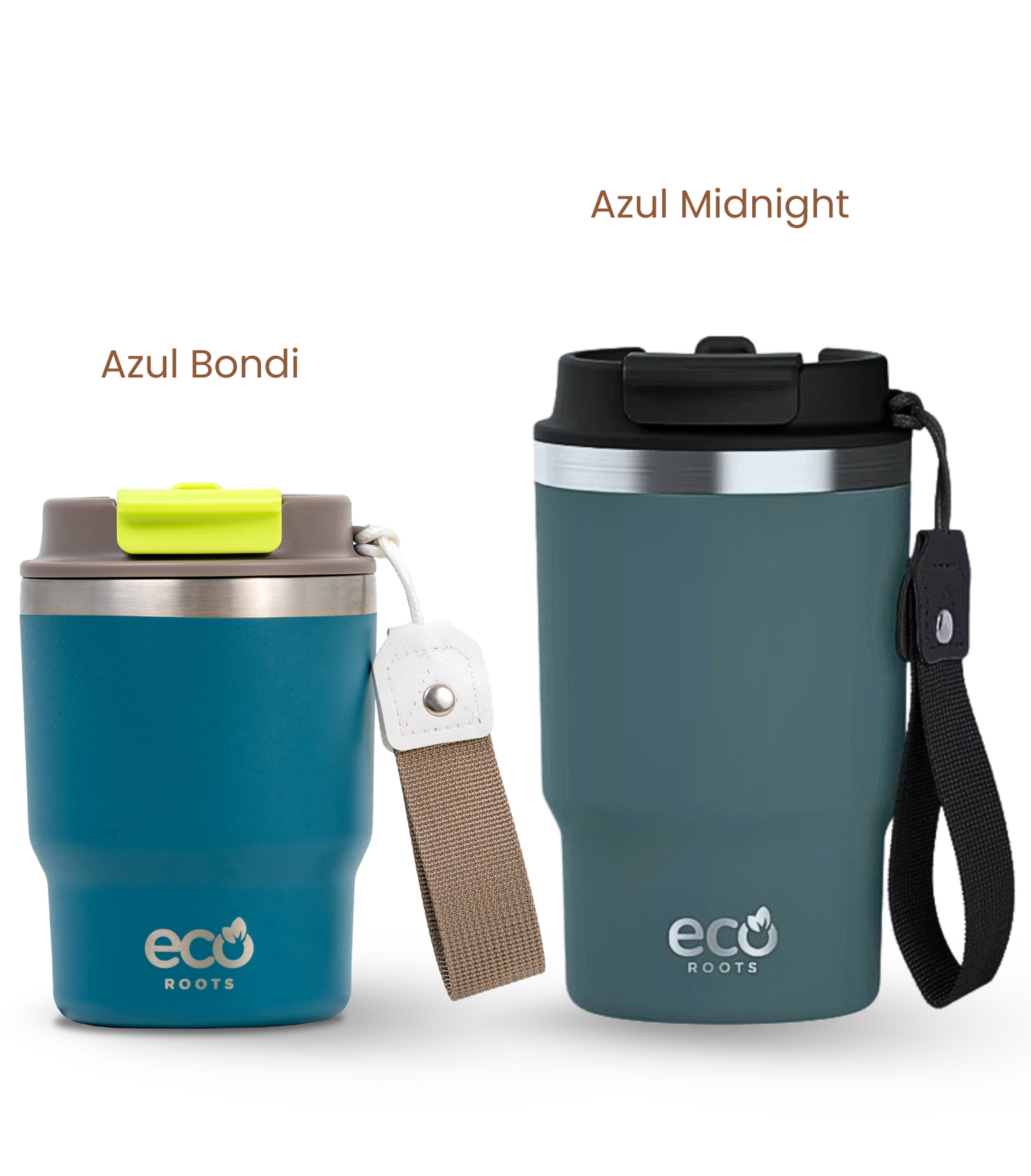 PACK COMBI (360 ml + 470 ml) Personalizado | Termo y Botella Térmica ECOROOTS