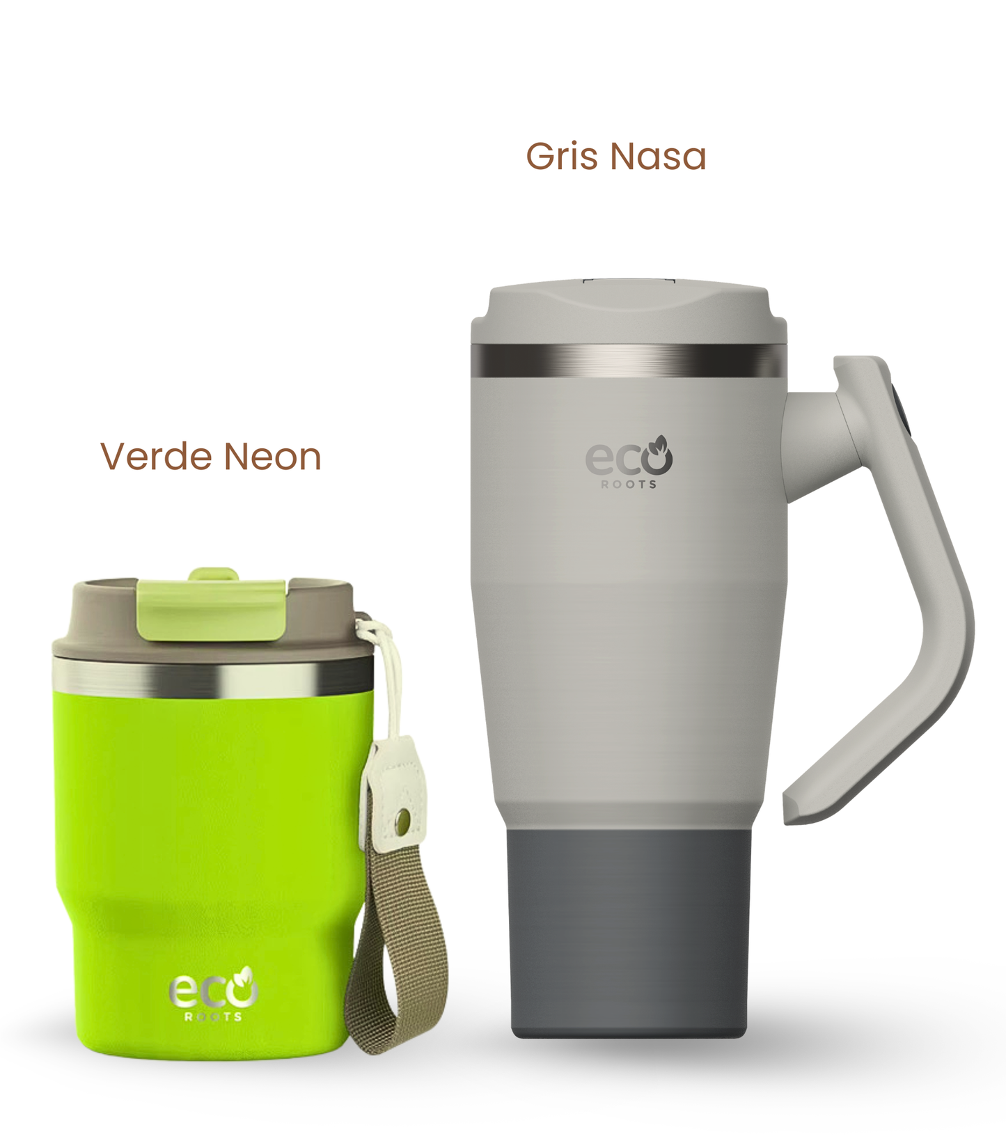 PACK COMBI (360 ml + 940 ml) Personalizado | Termo y Botella Térmica ECOROOTS
