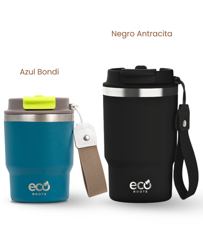 PACK COMBI (360 ml + 470 ml) Personalizado | Termo y Botella Térmica ECOROOTS