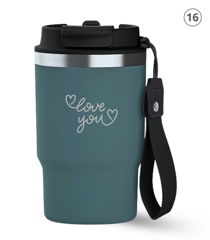 Frases 470 ml | Termos personalizados | Thunder ECOROOTS