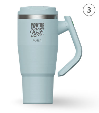 Frases 940 ml | Botellas personalizadas | Rocket ECOROOTS