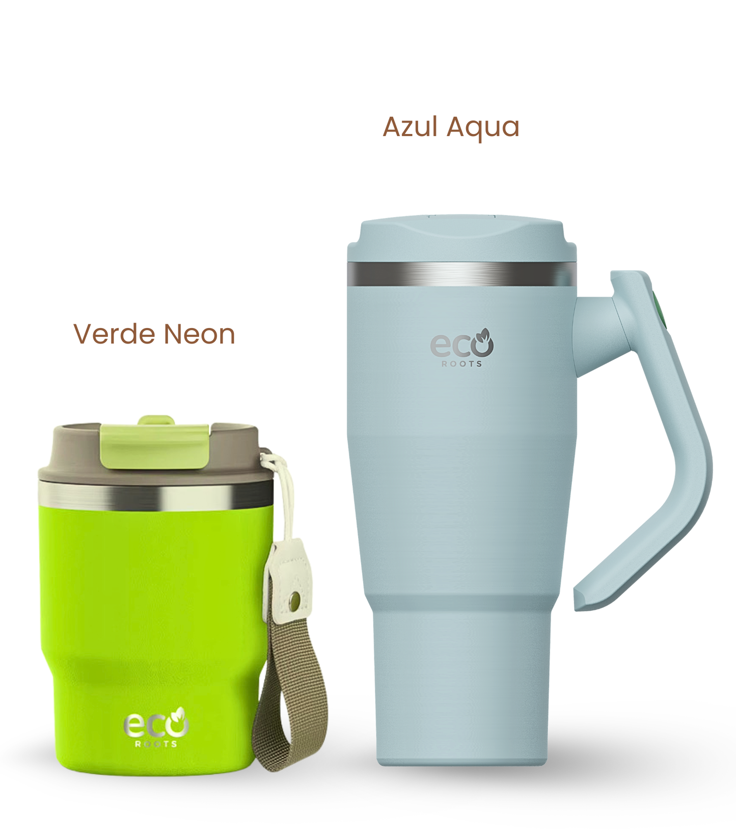 PACK COMBI (360 ml + 940 ml) Personalizado | Termo y Botella Térmica ECOROOTS