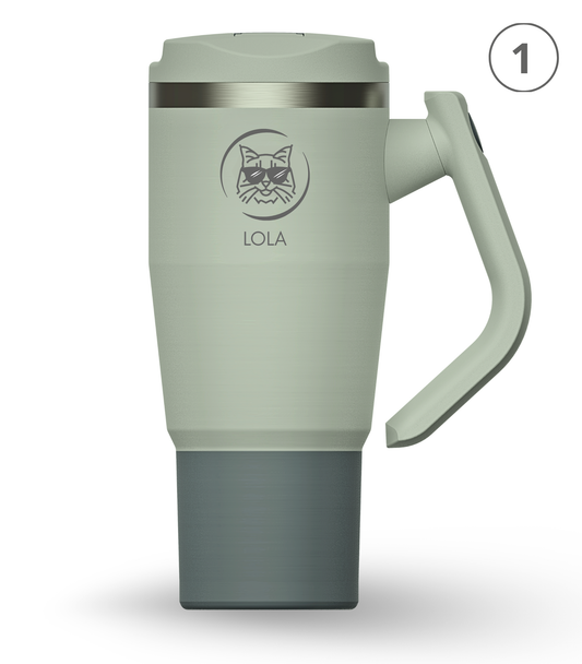 Animal Lovers 940 ml | Termos y botellas térmicas personalizadas | Rocket ECOROOTS