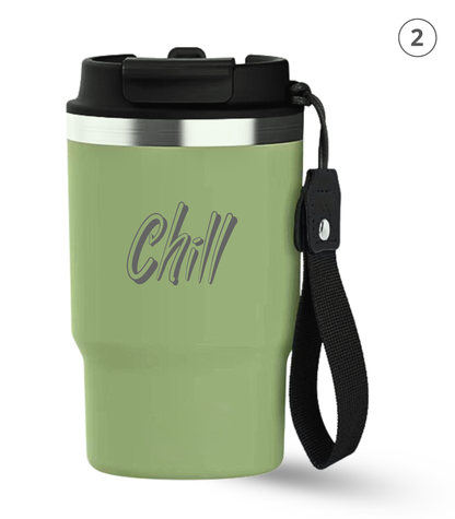 Frases 470 ml | Termos personalizados | Thunder ECOROOTS