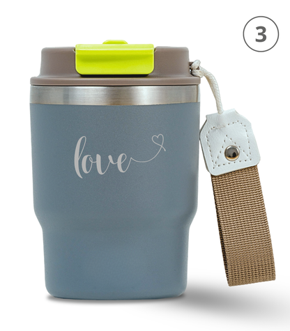 Frases 360 ml | Termos y vasos personalizados I Evergreen ECOROOTS