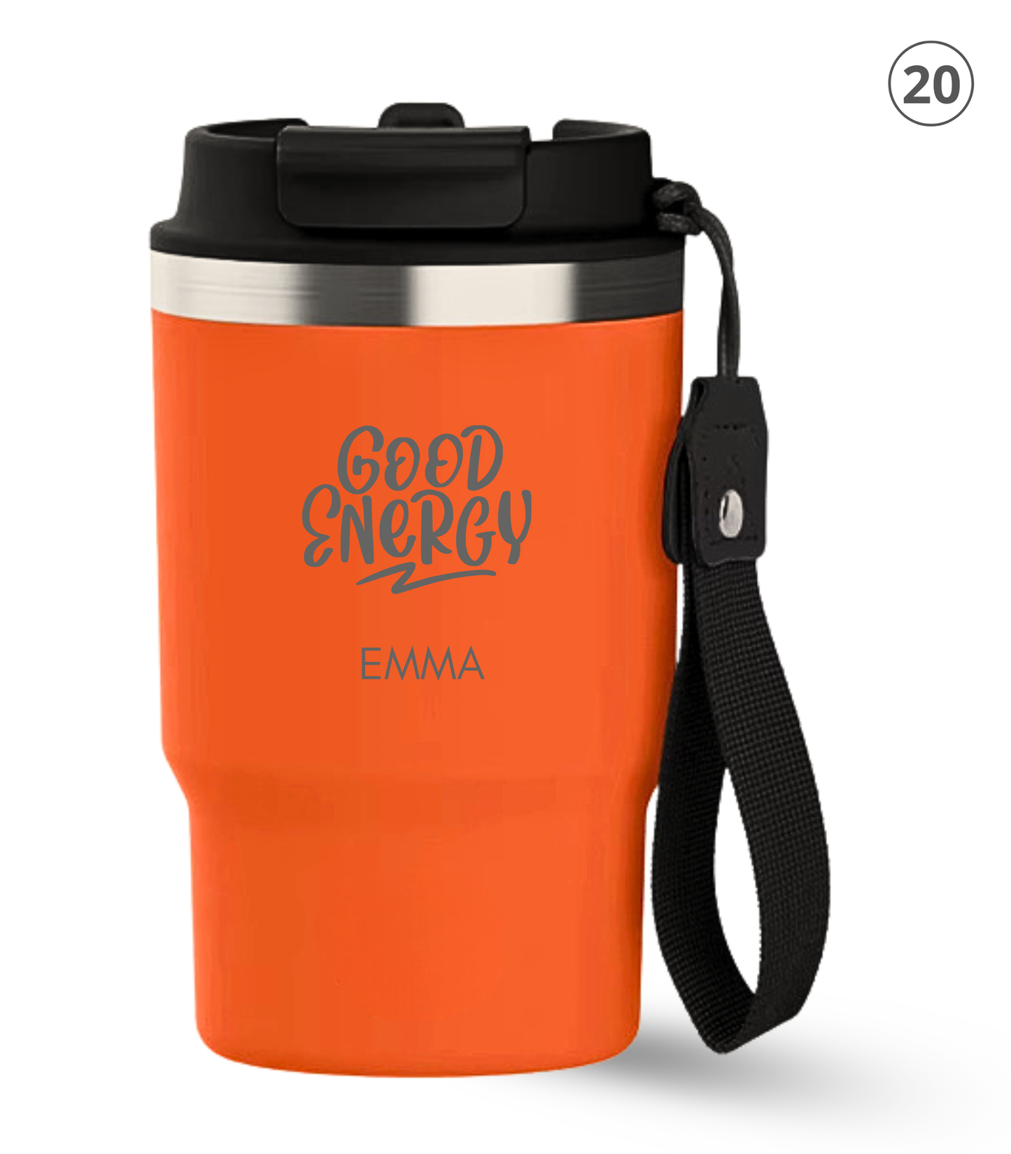 Frases 470 ml | Termos personalizados | Thunder ECOROOTS
