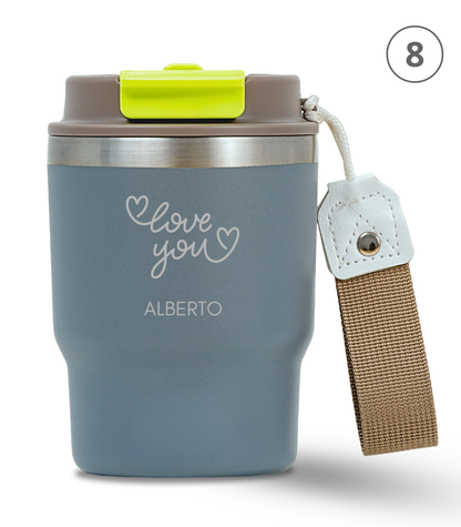 Frases 360 ml | Termos y vasos personalizados I Evergreen ECOROOTS