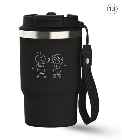Tendencia 470 ml | Termos personalizados | Thunder ECOROOTS