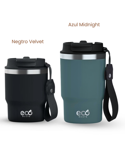 PACK COMBI (360 ml + 470 ml) Personalizado | Termo y Botella Térmica ECOROOTS