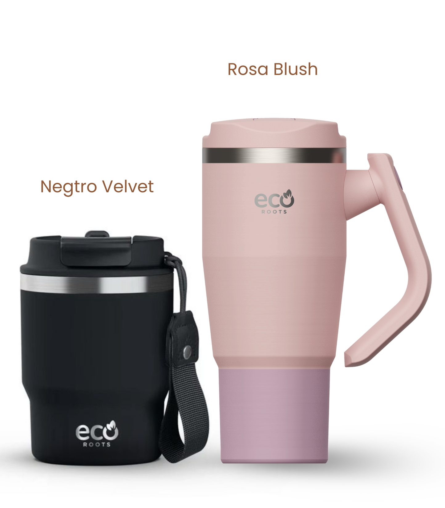 PACK COMBI (360 ml + 940 ml) Personalizado | Termo y Botella Térmica ECOROOTS