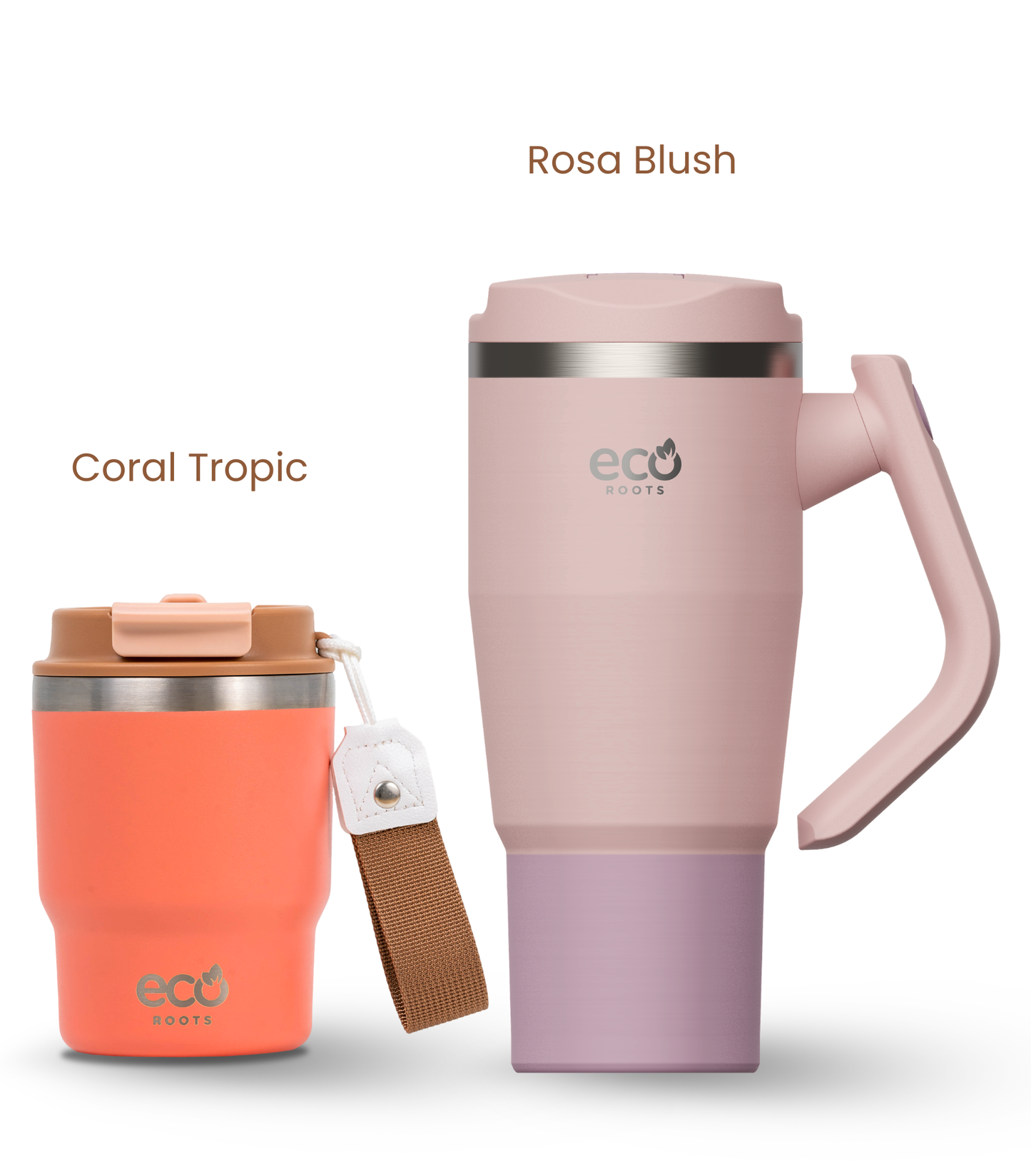 PACK COMBI (360 ml + 940 ml) Personalizado | Termo y Botella Térmica ECOROOTS