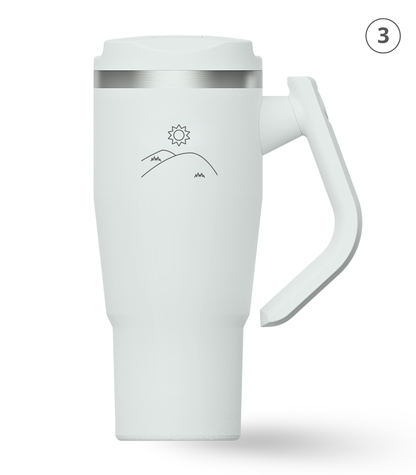 Tendencia 940 ml | Termos personalizados | Rocket ECOROOTS