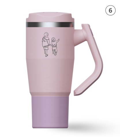 Tendencia 940 ml | Termos personalizados | Rocket ECOROOTS