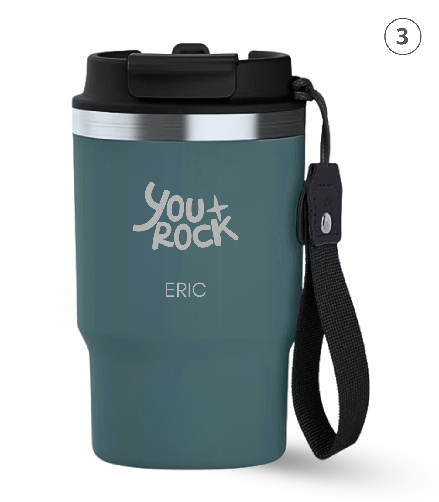 Frases 470 ml | Termos personalizados | Thunder ECOROOTS