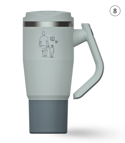 Tendencia 940 ml | Termos personalizados | Rocket ECOROOTS