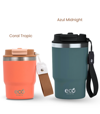 PACK COMBI (360 ml + 470 ml) Personalizado | Termo y Botella Térmica ECOROOTS
