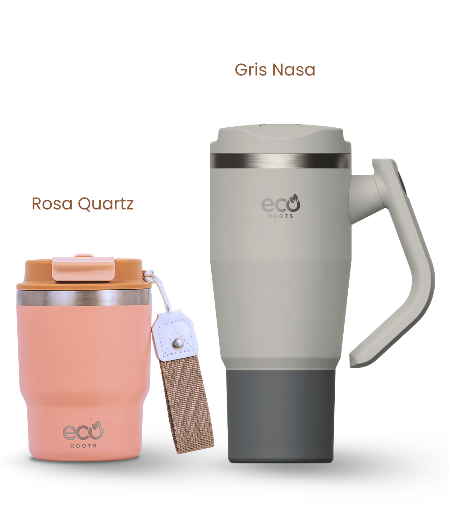PACK COMBI (360 ml + 940 ml) Personalizado | Termo y Botella Térmica ECOROOTS