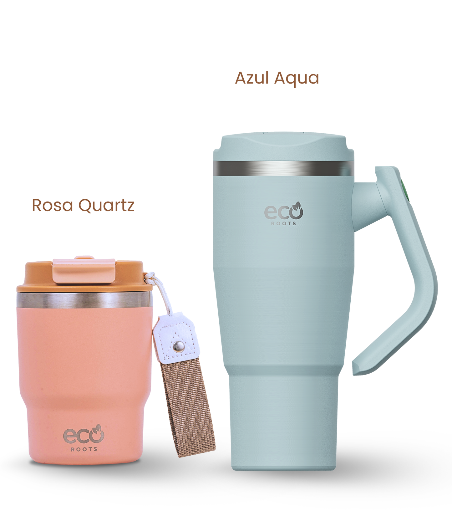 PACK COMBI (360 ml + 940 ml) Personalizado | Termo y Botella Térmica ECOROOTS