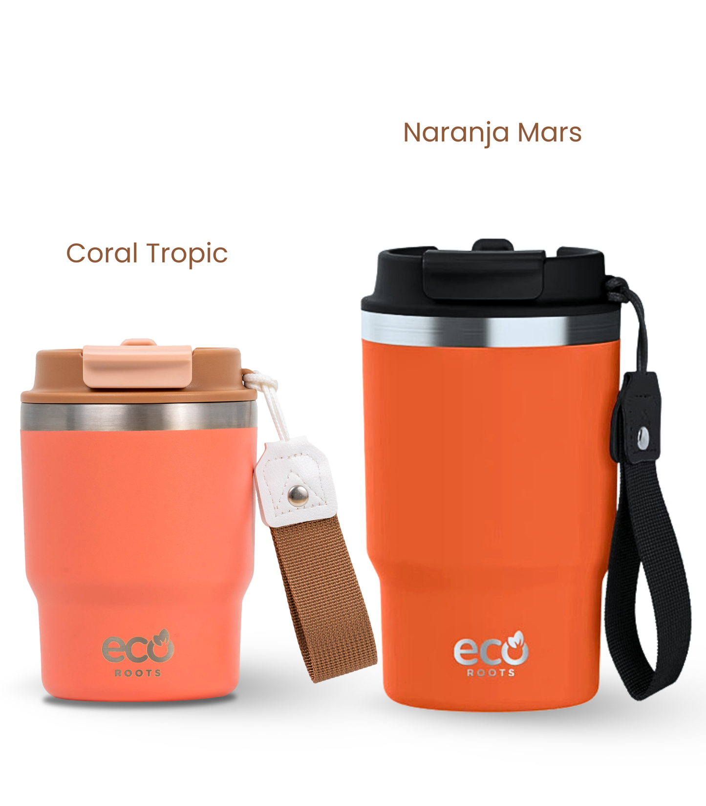 PACK COMBI (360 ml + 470 ml) Personalizado | Termo y Botella Térmica ECOROOTS