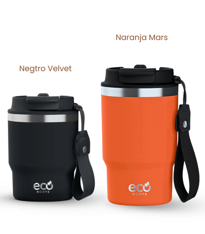 PACK COMBI (360 ml + 470 ml) Personalizado | Termo y Botella Térmica ECOROOTS