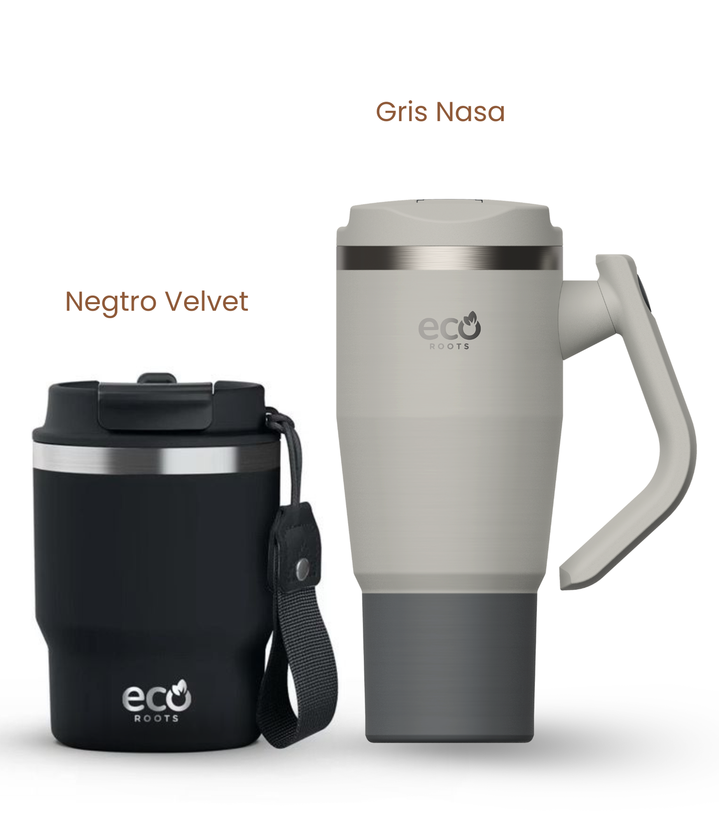 PACK COMBI (360 ml + 940 ml) Personalizado | Termo y Botella Térmica ECOROOTS