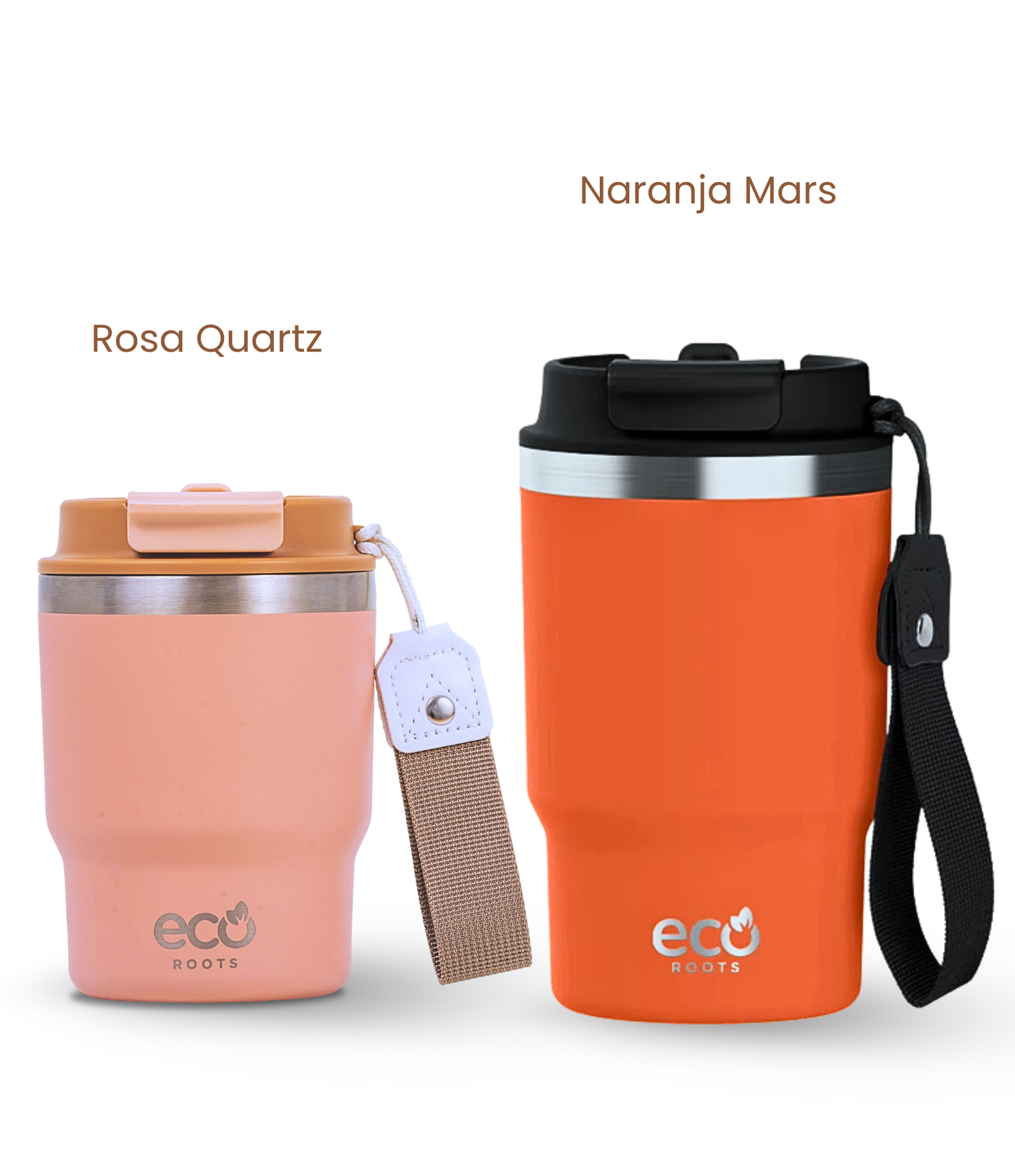 PACK COMBI (360 ml + 470 ml) Personalizado | Termo y Botella Térmica ECOROOTS