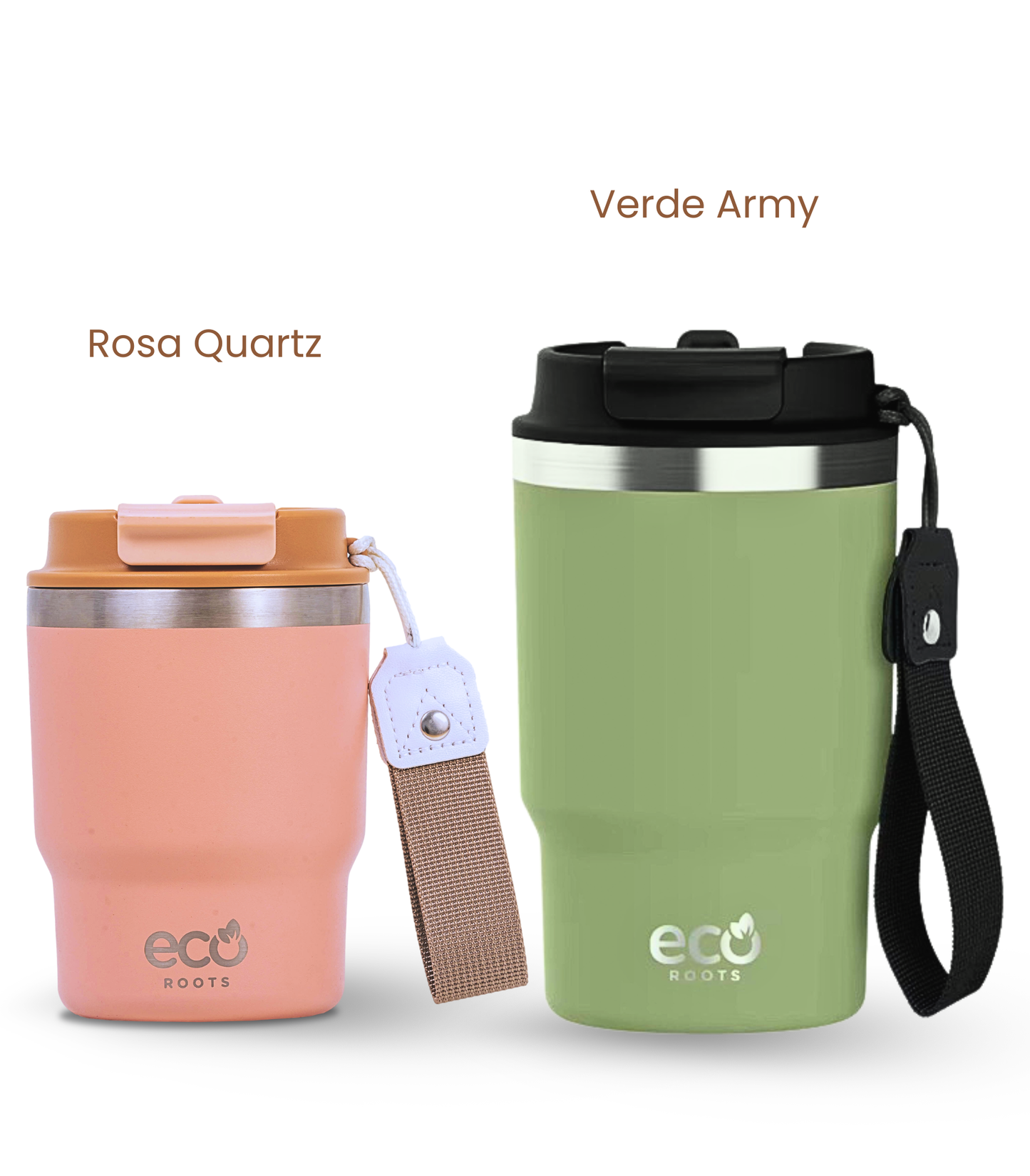 PACK COMBI (360 ml + 470 ml) Personalizado | Termo y Botella Térmica ECOROOTS