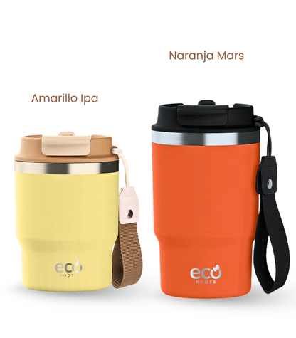 PACK COMBI (360 ml + 470 ml) Personalizado | Termo y Botella Térmica ECOROOTS