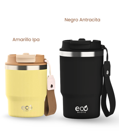 PACK COMBI (360 ml + 470 ml) Personalizado | Termo y Botella Térmica ECOROOTS