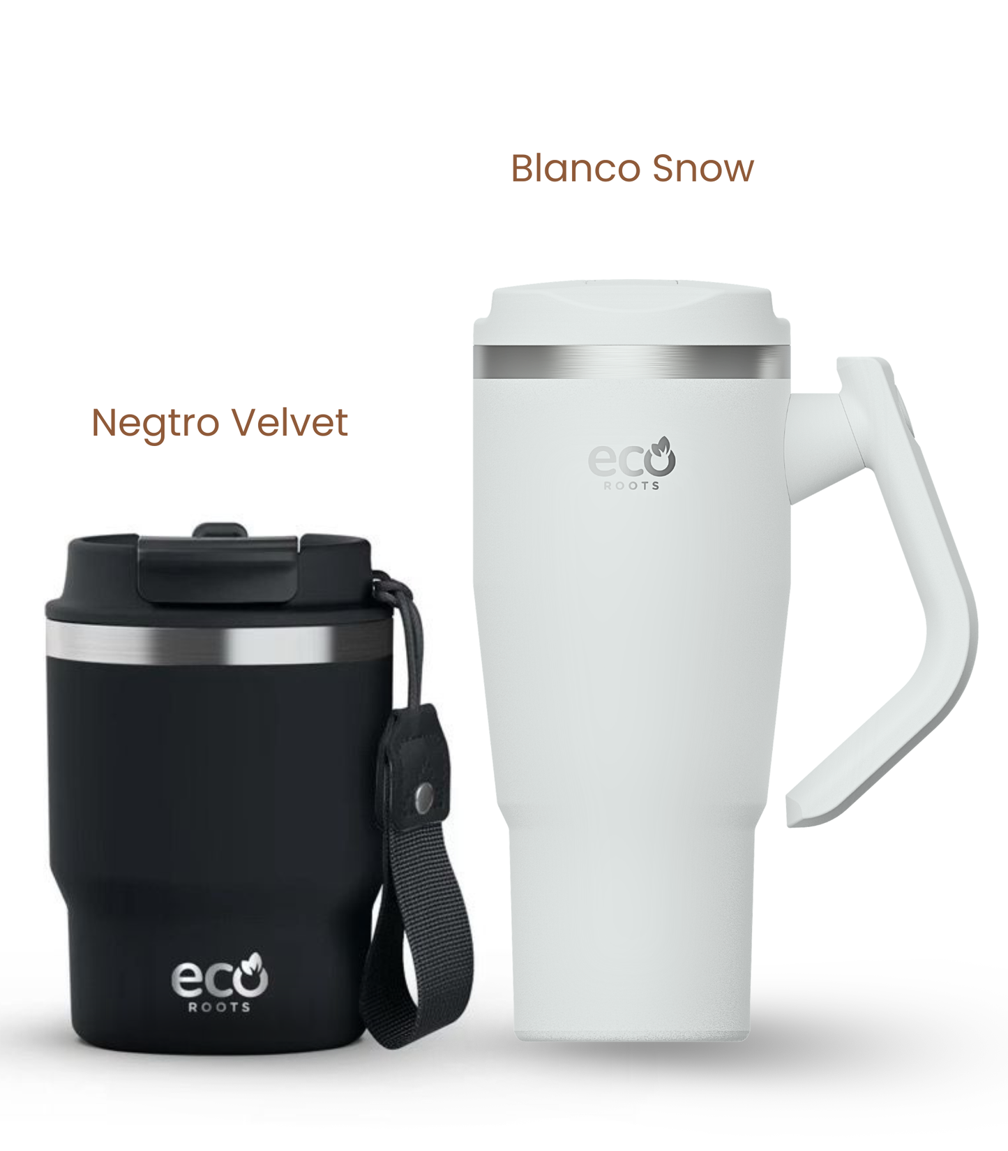 PACK COMBI (360 ml + 940 ml) Personalizado | Termo y Botella Térmica ECOROOTS