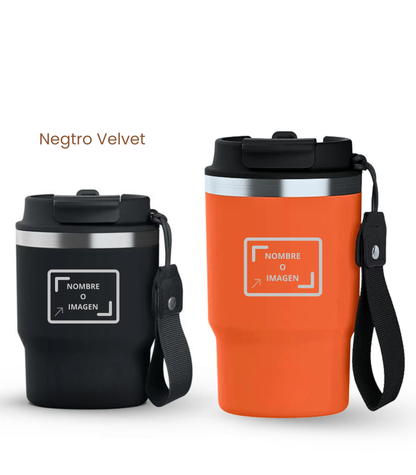 PACK COMBI (360 ml + 470 ml) Personalizado | Termo y Botella Térmica ECOROOTS