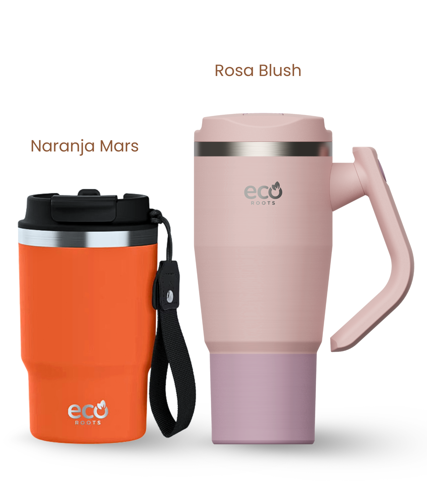 PACK COMBI (470 ml + 940 ml) Personalizado | Termo y Botella Térmica ECOROOTS