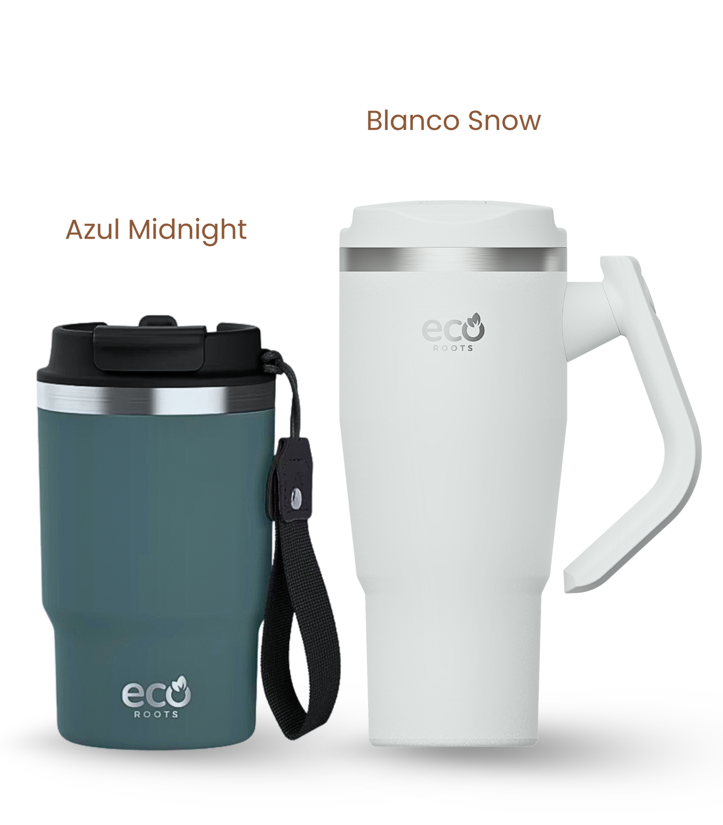 PACK COMBI (470 ml + 940 ml) Personalizado | Termo y Botella Térmica ECOROOTS