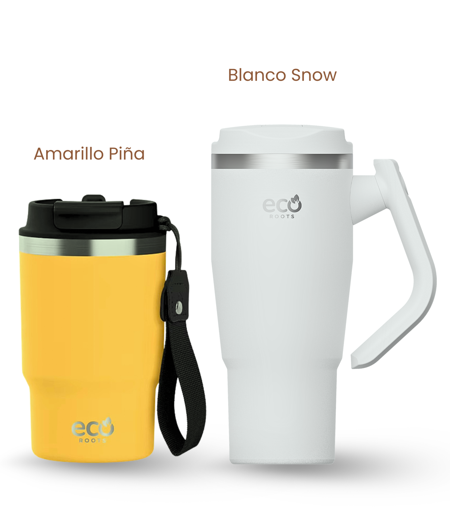 PACK COMBI (470 ml + 940 ml) Personalizado | Termo y Botella Térmica ECOROOTS