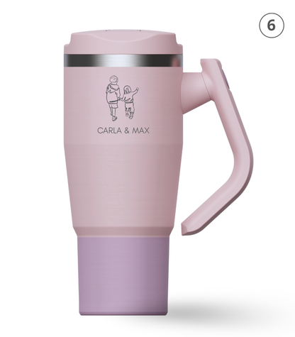 Tendencia 940 ml | Termos personalizados | Rocket ECOROOTS