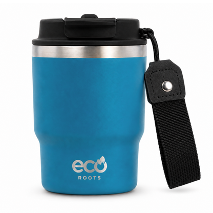 Colección Urban de ECOROOTS | Termos 360 ml | Tapa Negra