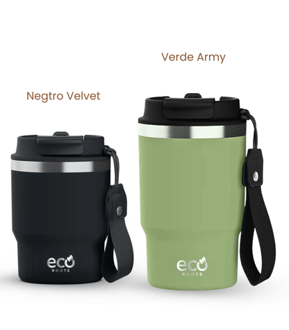 PACK COMBI (360 ml + 470 ml) Personalizado | Termo y Botella Térmica ECOROOTS