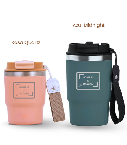 PACK COMBI (360 ml + 470 ml) Personalizado | Termo y Botella Térmica ECOROOTS