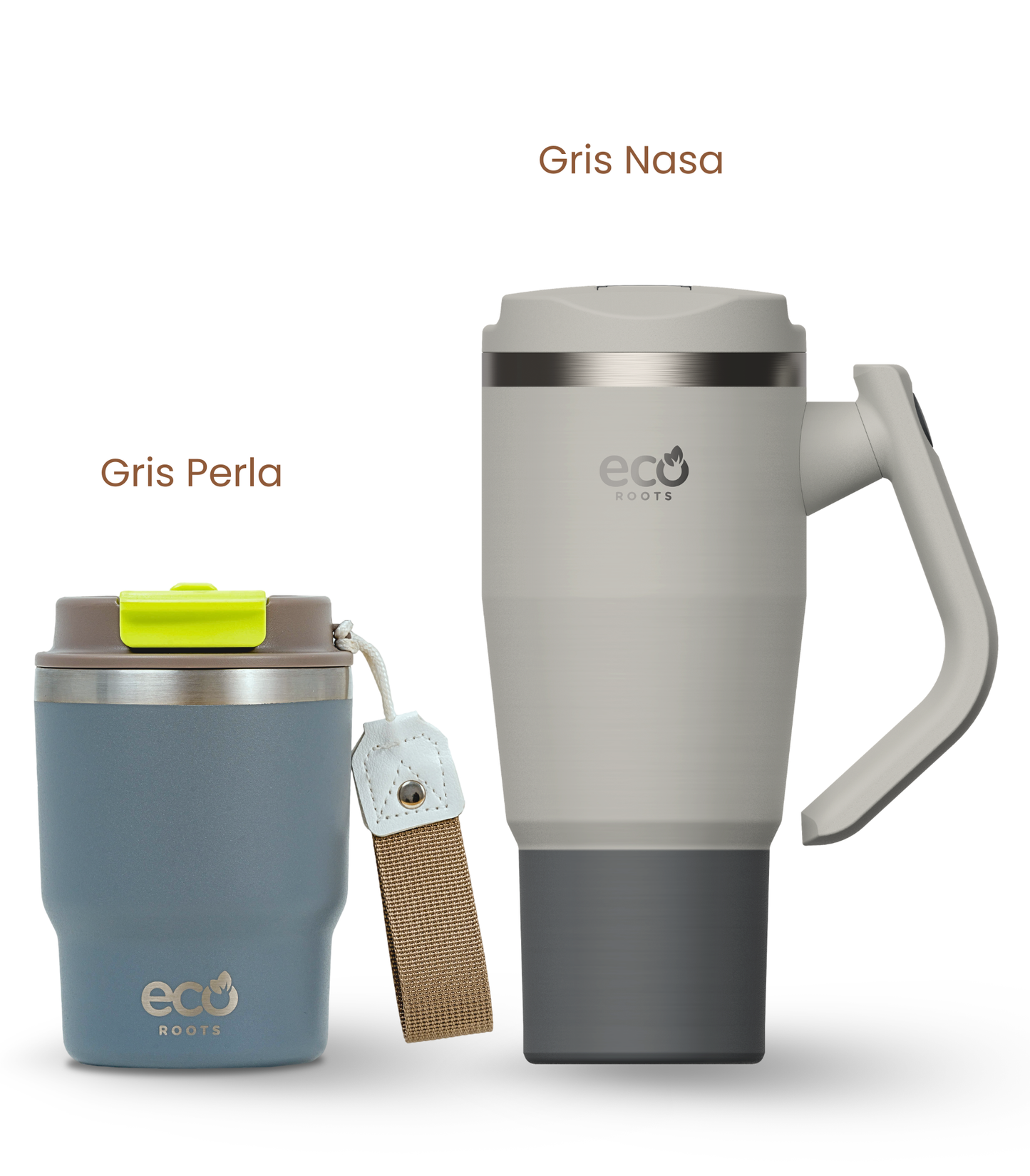 PACK COMBI (360 ml + 940 ml) Personalizado | Termo y Botella Térmica ECOROOTS