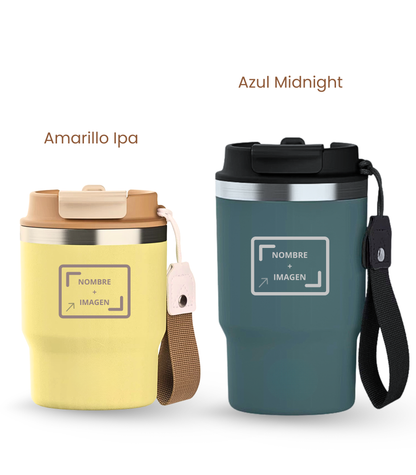 PACK COMBI (360 ml + 470 ml) Personalizado | Termo y Botella Térmica ECOROOTS